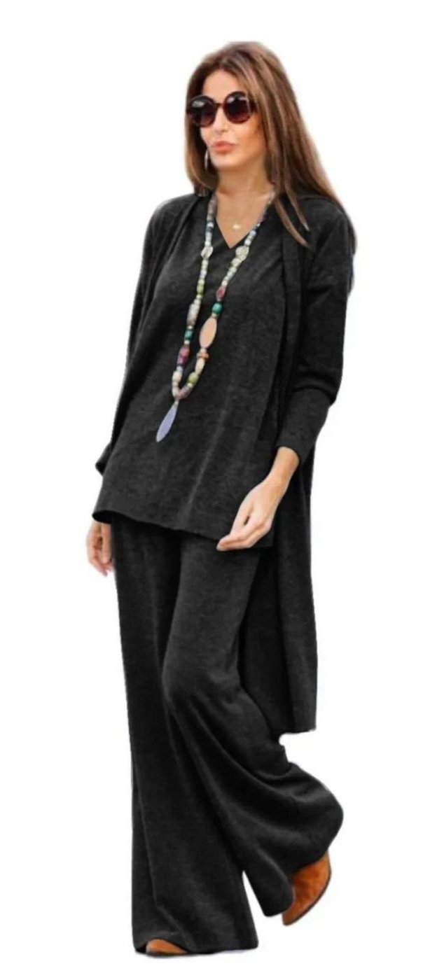 Completo Cardigan, Maglia & Pantalone "SILVIA"