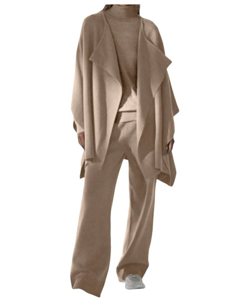 Completo Donna 3 Pezzi “Danny” in Maglia Morbida – Taglie 38–60