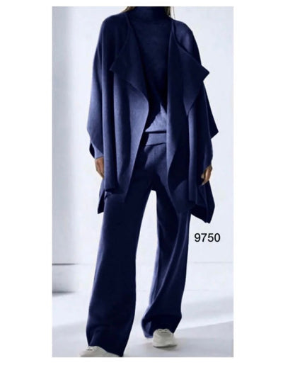 Completo Donna 3 Pezzi “Danny” in Maglia Morbida – Taglie 38–60