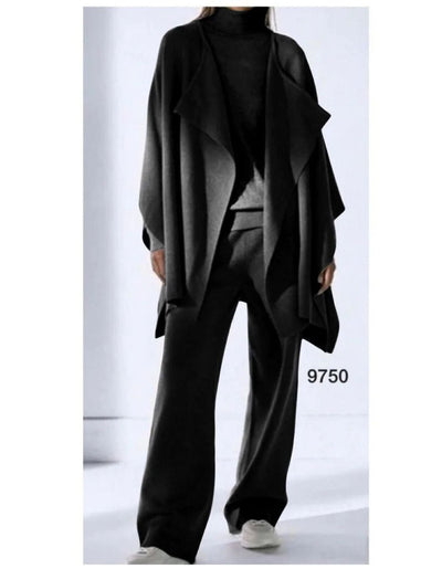 Completo Donna 3 Pezzi “Danny” in Maglia Morbida – Taglie 38–60